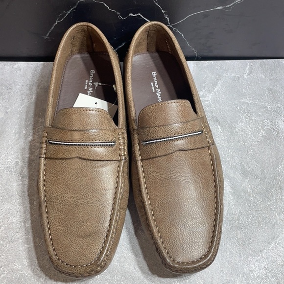 Bruno Marc Oakland-01 Loafers Brown Size 8m - Picture 6 of 9